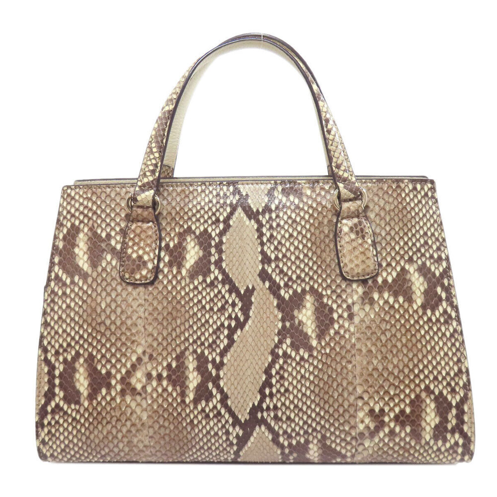 Gucci Soho Interlocking GG Handbag Python Leather - image 2